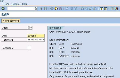 Identification dans SAP NetWeaver